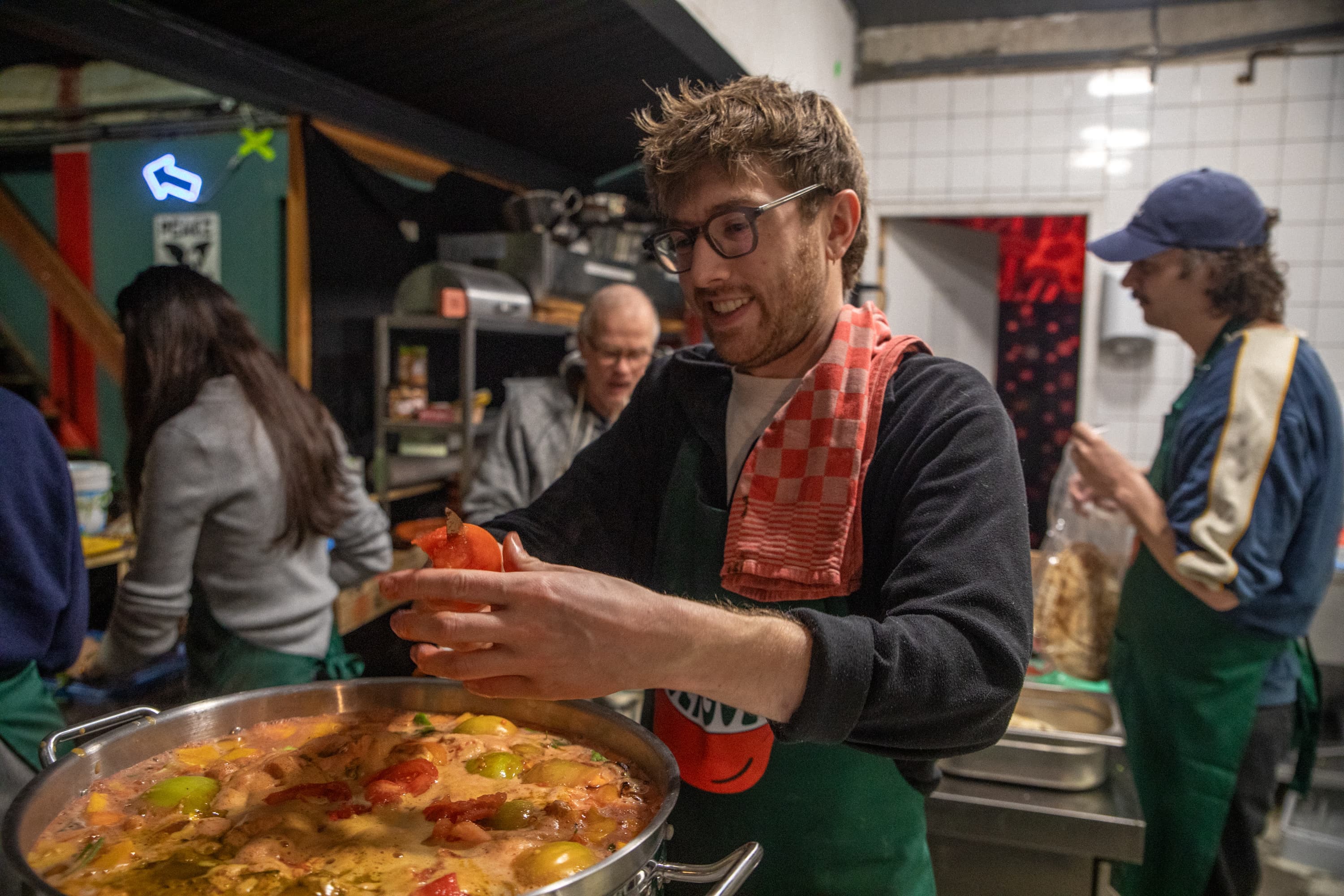 huischef max met pan soep