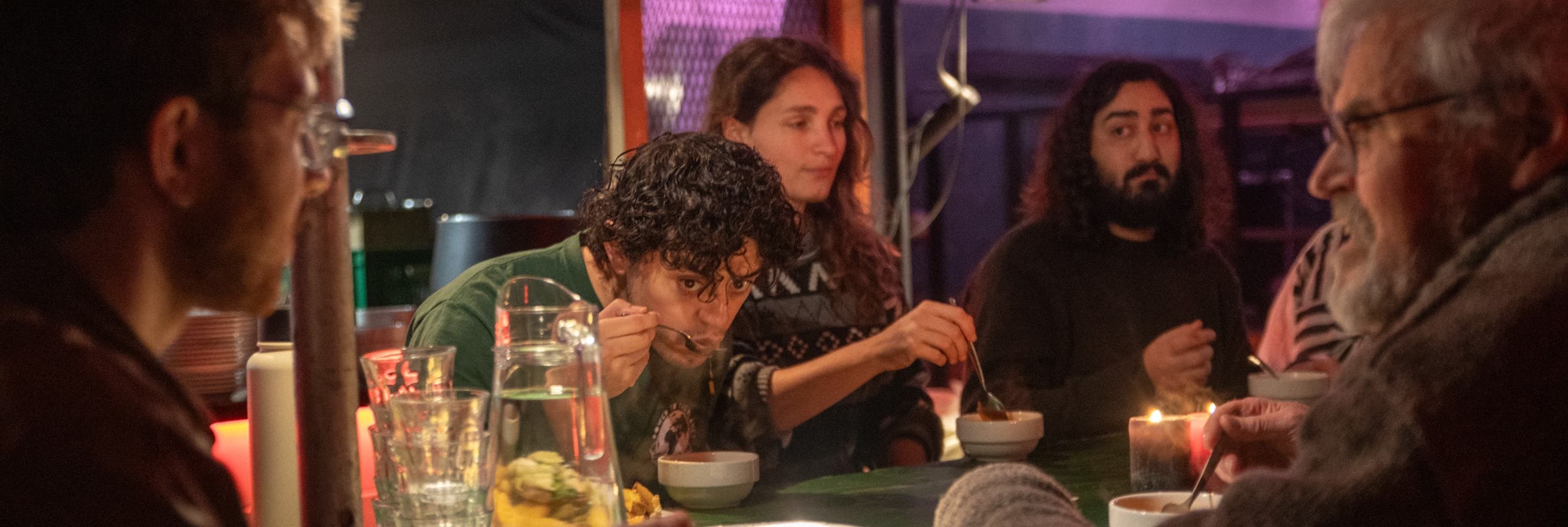 eten aan tafel
